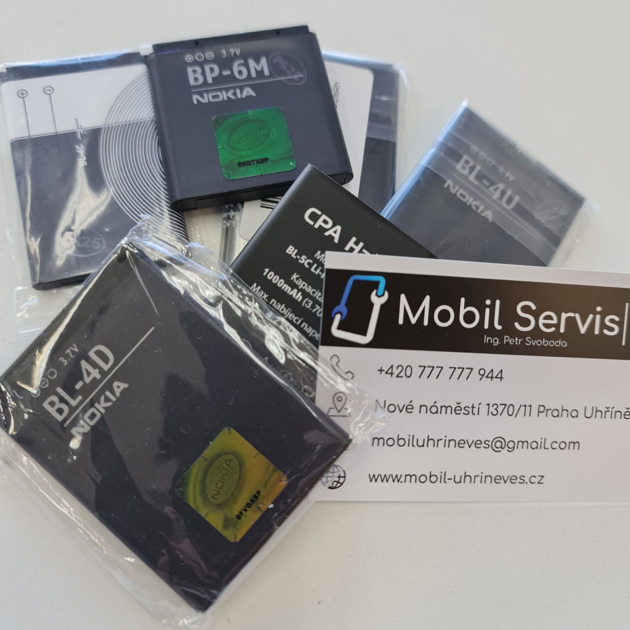 Baterie pro tlačítkové telefony Nokia skladem
